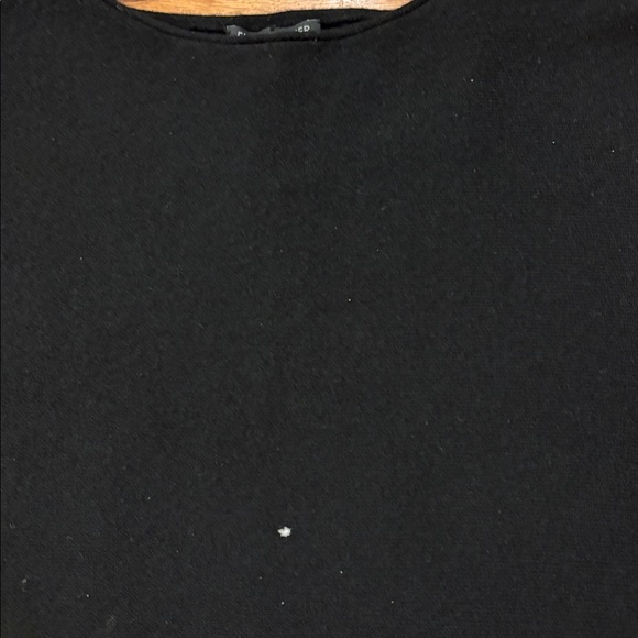 Eileen Fisher Black and Gray Poncho - Picture 10 of 10